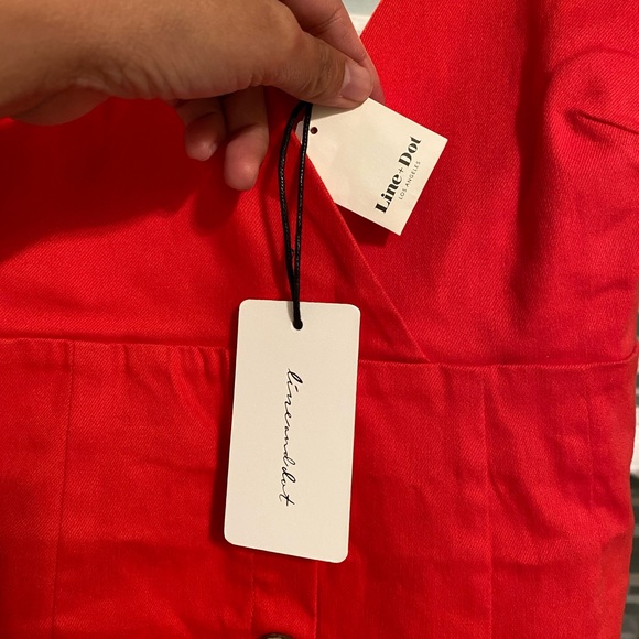 NWT REVOLVE Line & Dot Revolve 
Sunbeams Shift Ld4061b Casual Maxi Dress - Picture 7 of 8